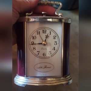 Seth Thomas clock vintage burgandy